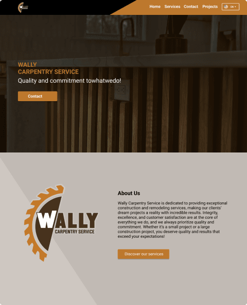 Project Wally Carpentry Service